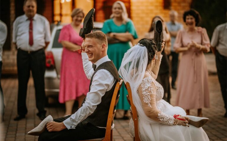 wedding shoe game questions